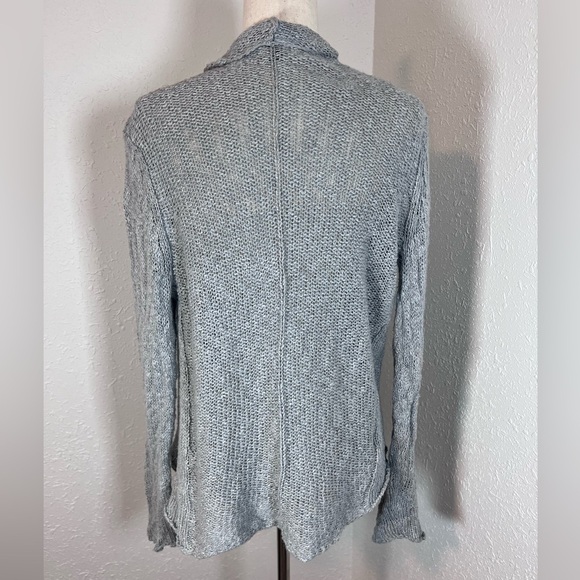 Tommy Bahama 100% Cotton Loose Weave Open Front Cardigan - Picture 3 of 5